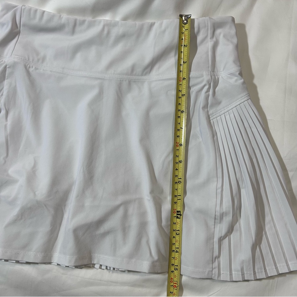Athleta Pleaded White Skort Size S - Picture 13 of 14